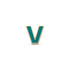 مدال طلا 18 عیار مدل حرف v